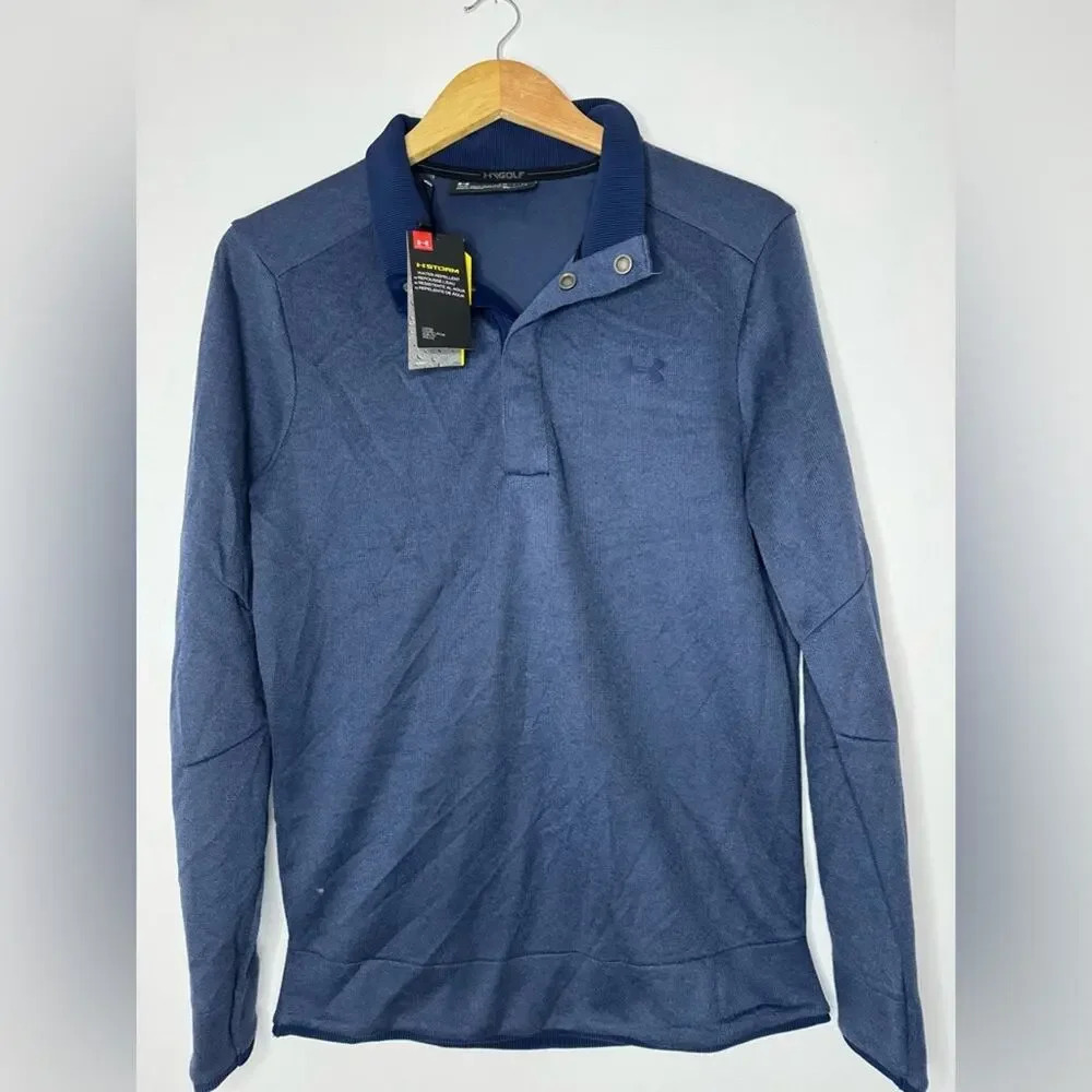 Under Amour Men Sweatshirt Top Long Sleeve Coldgear Size‎ Small